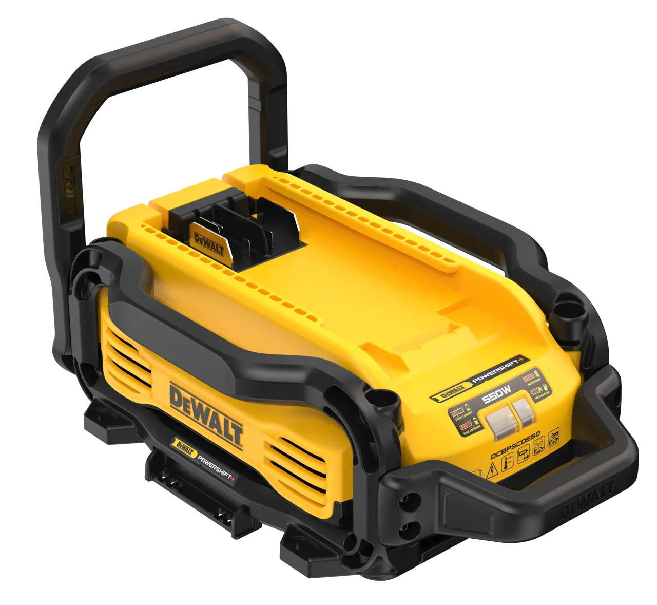 Caricabatterie Rapido DEWALT DCBPSC0550-QW (POWERSHIFT 550W) Caricabatterie Rapido DEWALT DCBPSC0550-QW (POWERSHIFT 550W)